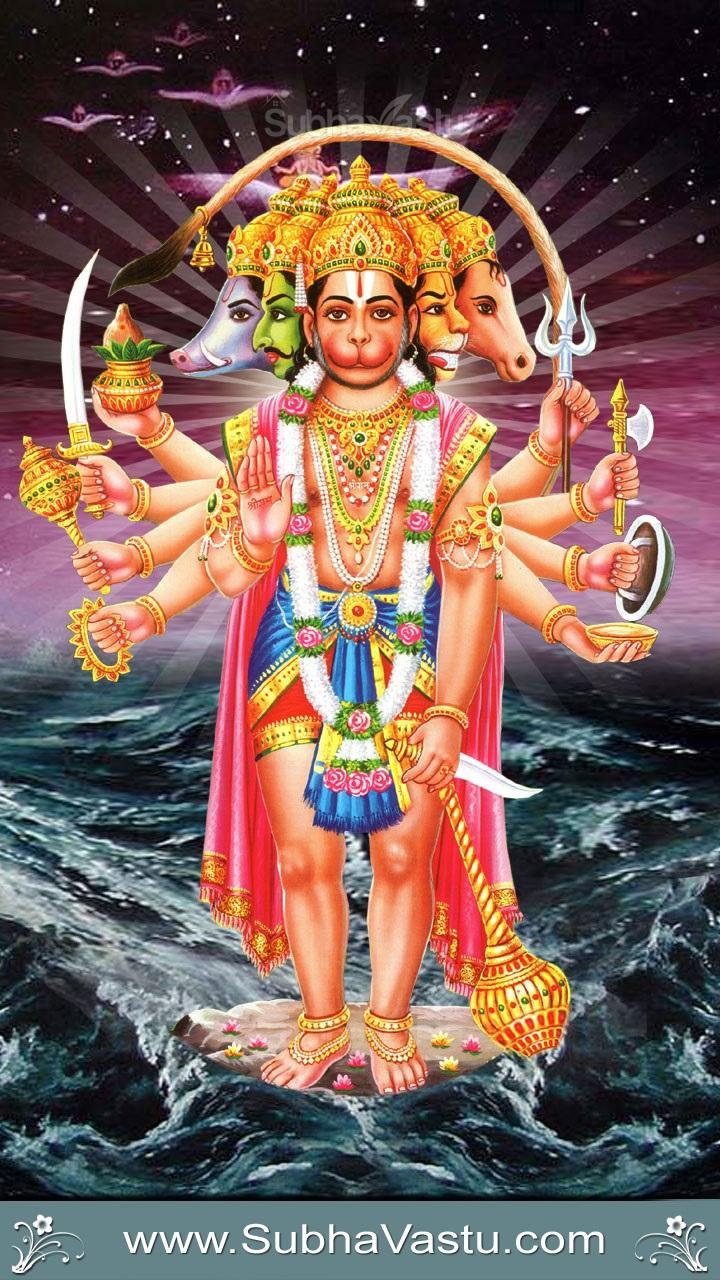 Panchmukhi Hanuman Photo Full HD Wallpaper [ Download ]