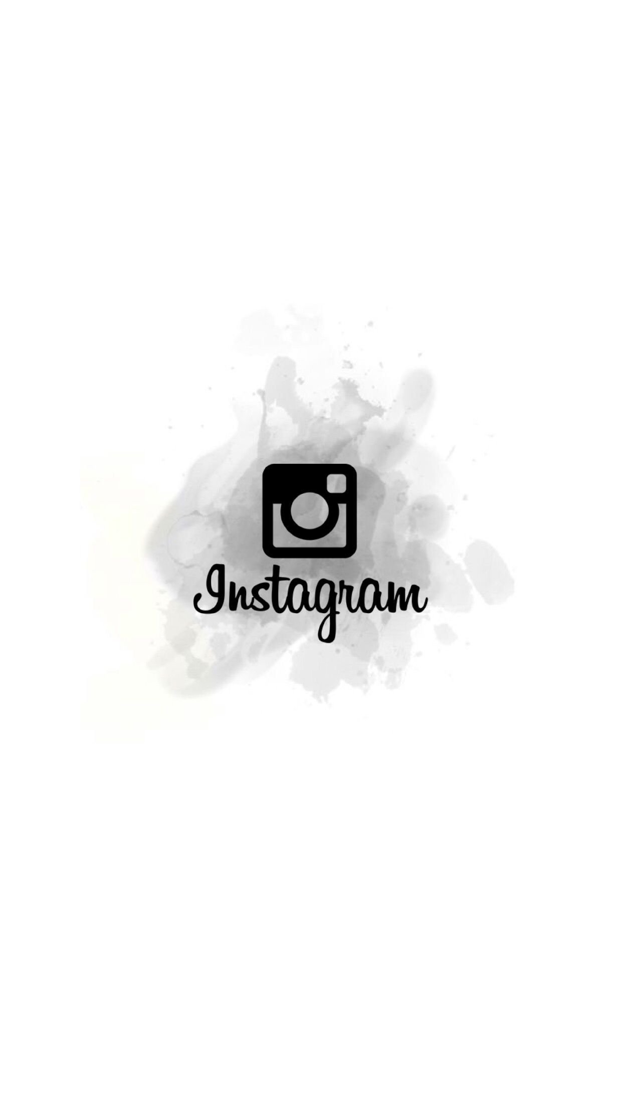 black background instagram logo