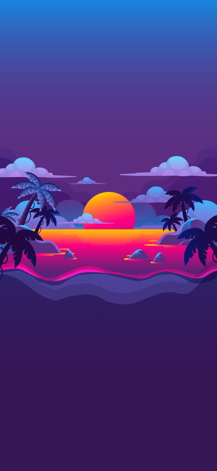 Retro Aesthetic Sunset