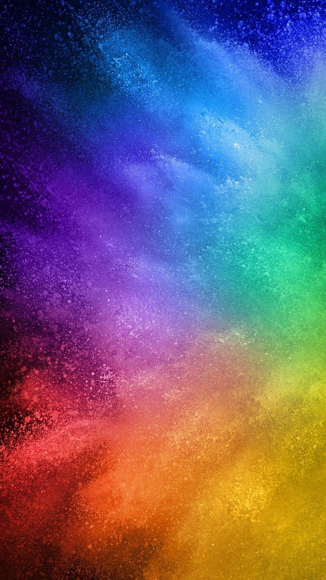 Rainbow colorsplash