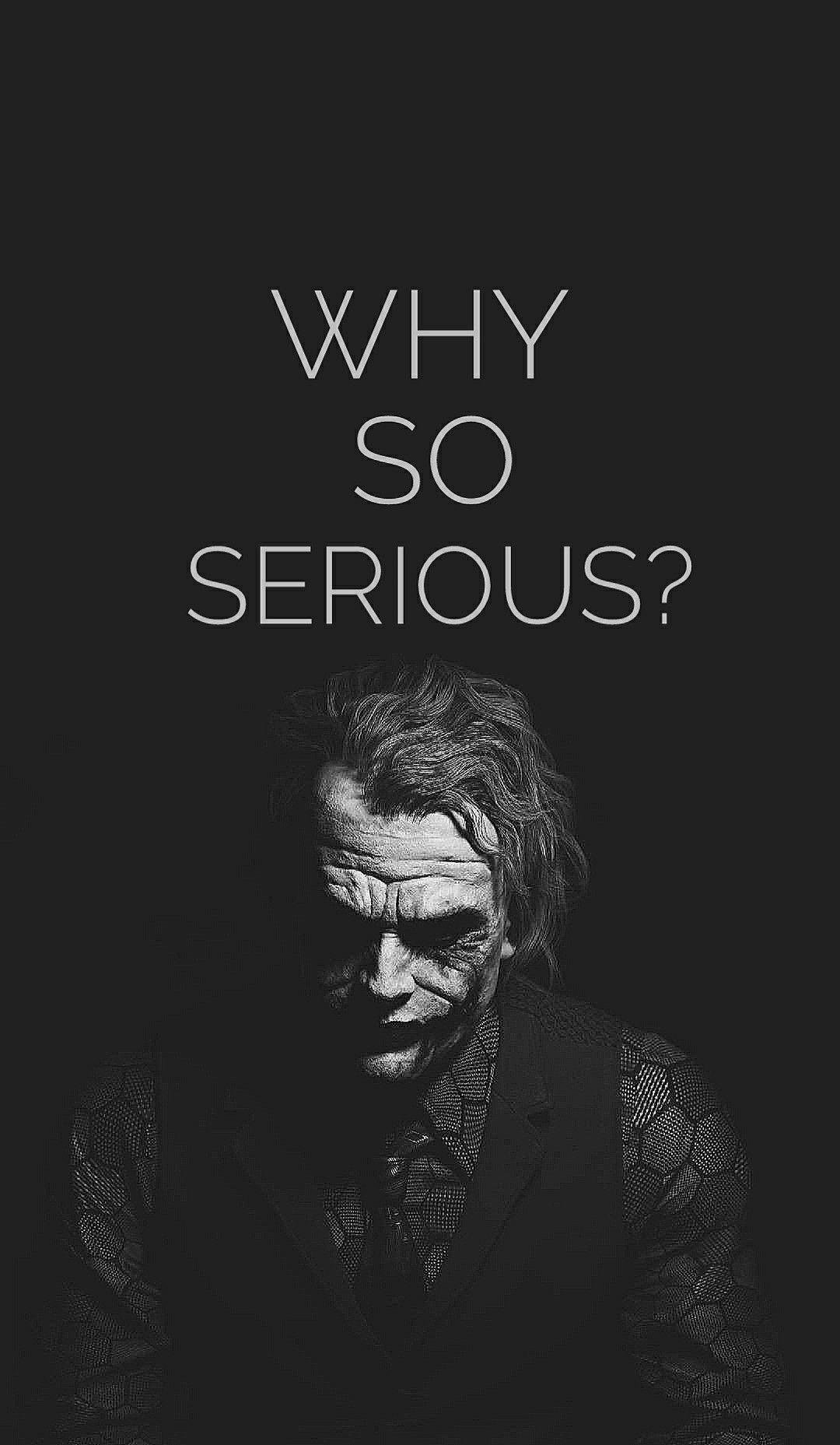 Why So Serious Wallpaper Download | MobCup