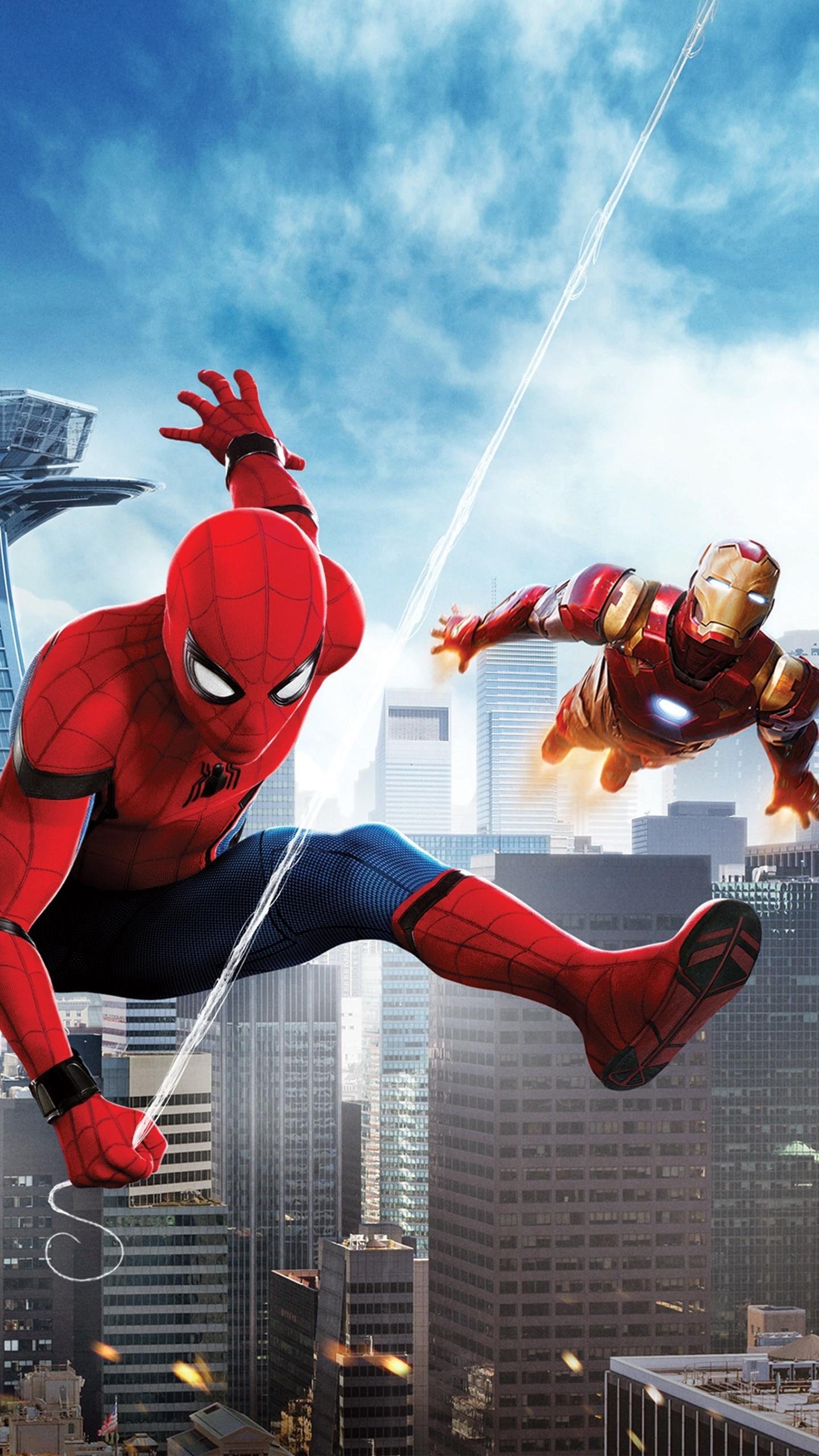 Spider man and iron man Wallpapers Download | MobCup