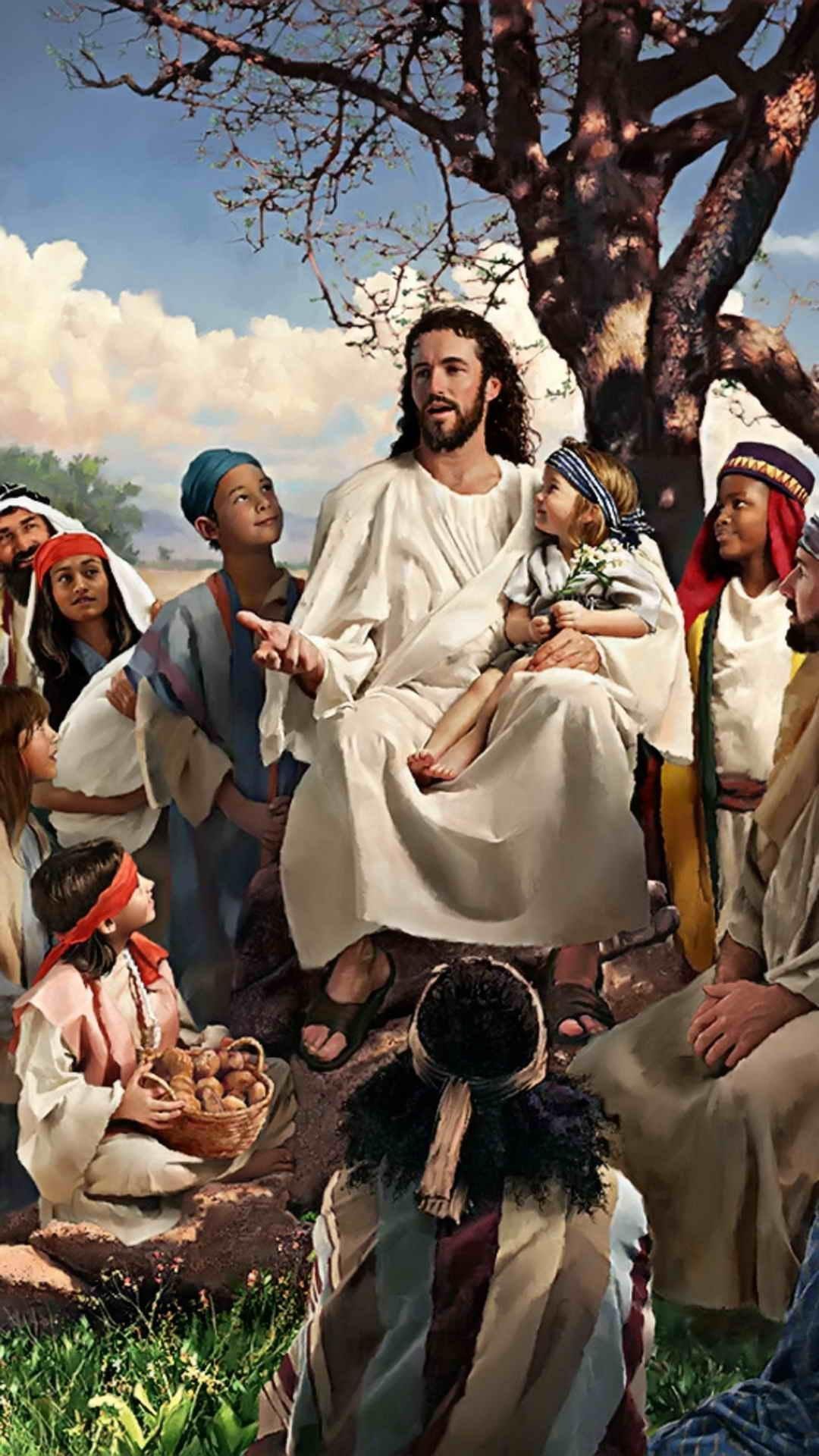 Jesus with children HD wallpapers | Pxfuel