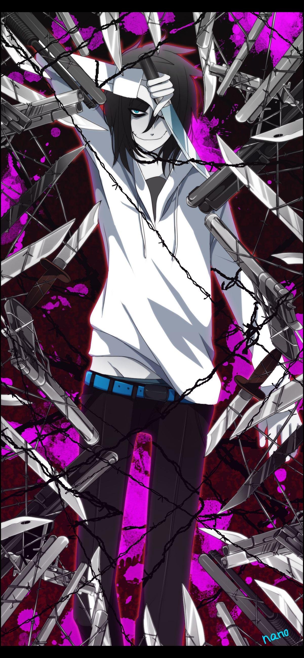 Jeff the killer anime wallpaper, 1748x1240, 835338