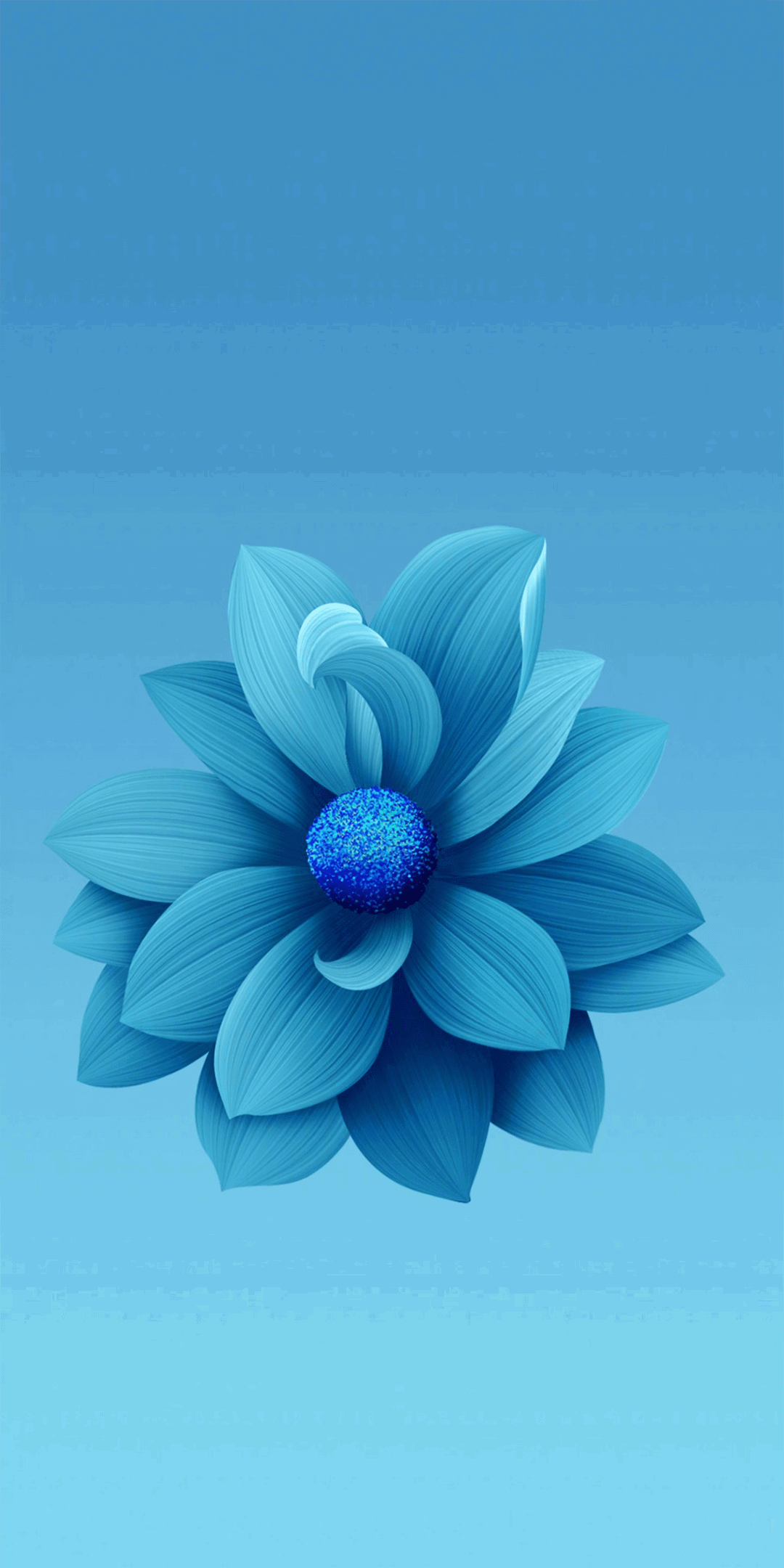 Aesthetic blue flower Wallpapers Download | MobCup