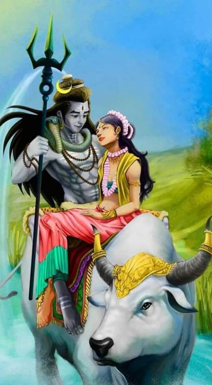 God shiva parvathi Wallpapers Download | MobCup