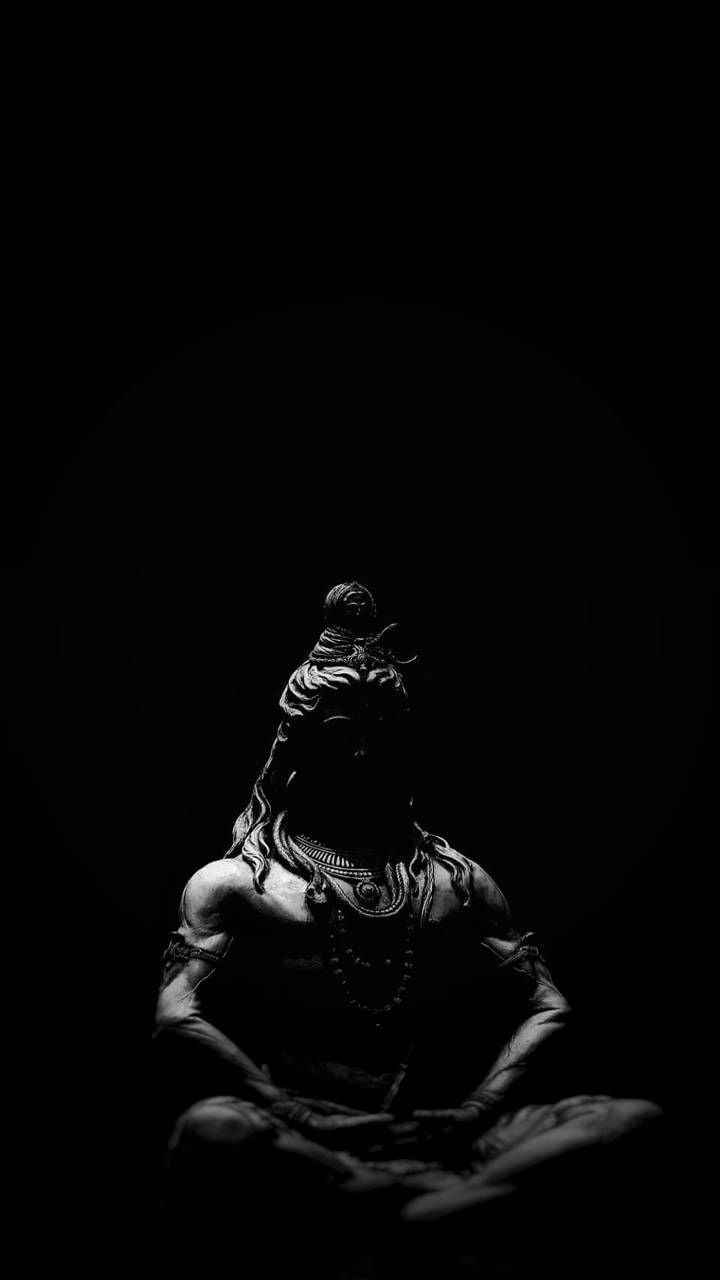 Amoled lord shiva hd Wallpapers Download | MobCup