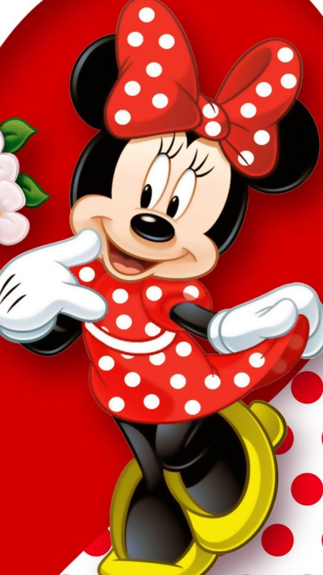 Disney Kids Vol. 4 Minnie Mouse Dots Wallpaper - Purple – US Wall Decor