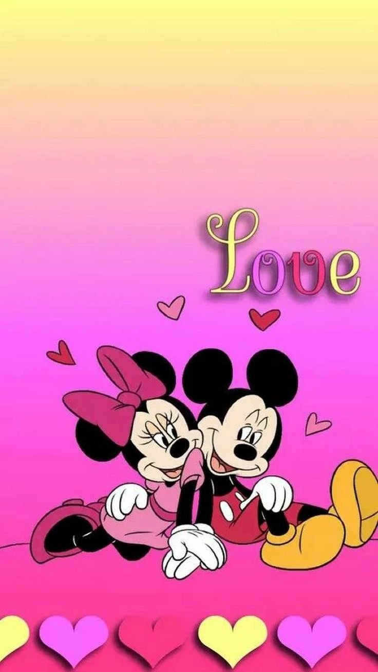 Mickey Mouse Love Wallpaper Download | MobCup