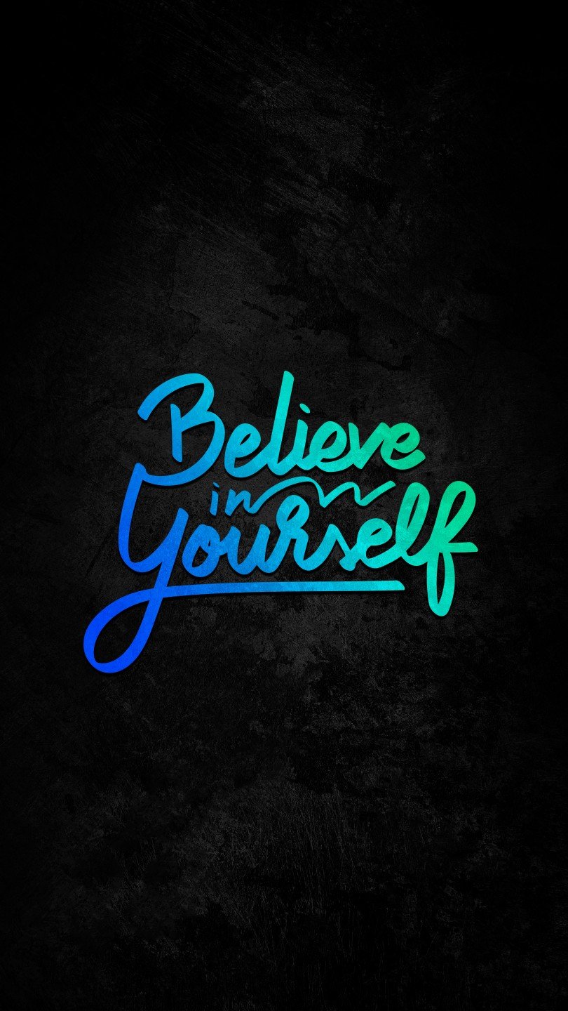 Believe  Black quotes wallpaper Pretty quotes Wallpaper quotes