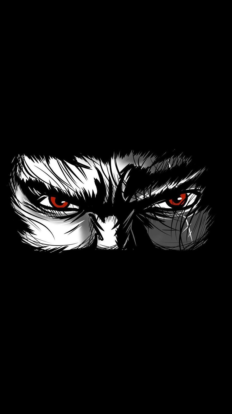 Angry eyes anime Wallpapers Download