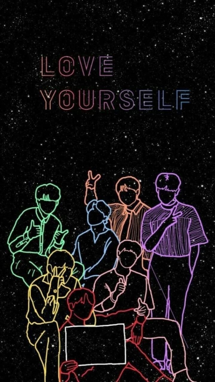 Aesthetic Bts Love Yourself Wallpaper Download | MobCup