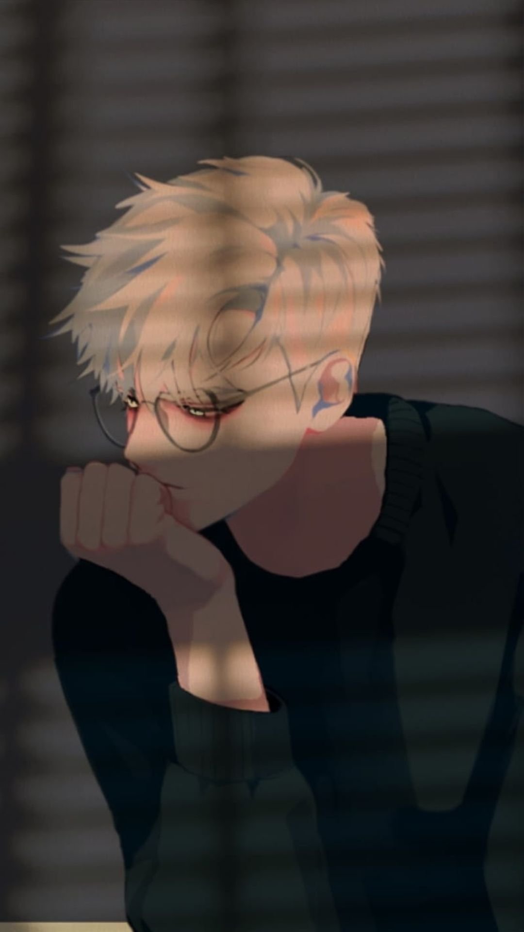 sad boy animation