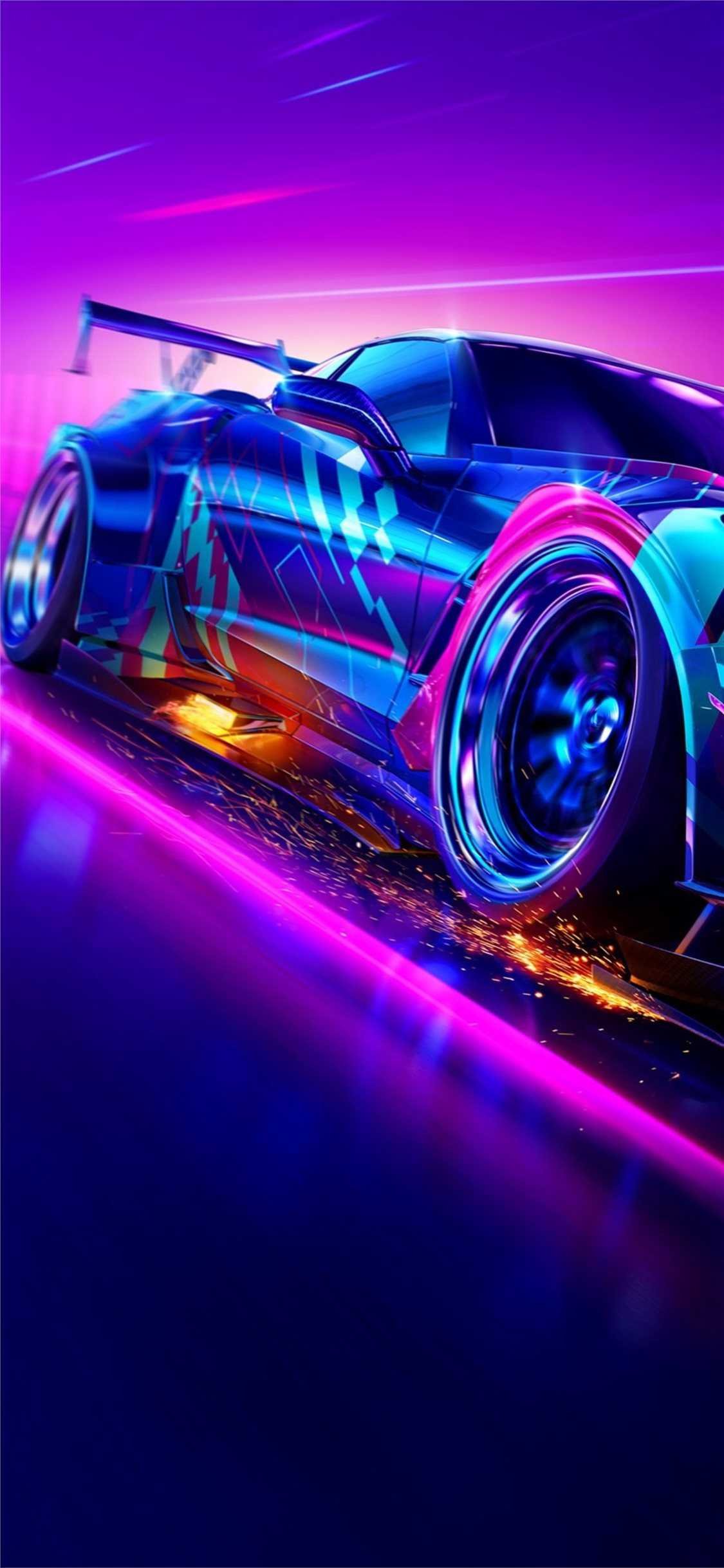 Cool Neon Cars Wallpapers  Top Free Cool Neon Cars Backgrounds   WallpaperAccess