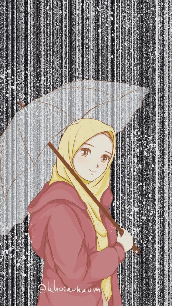 Islamic anime  Hijab drawing, Hijab cartoon, Anime muslim