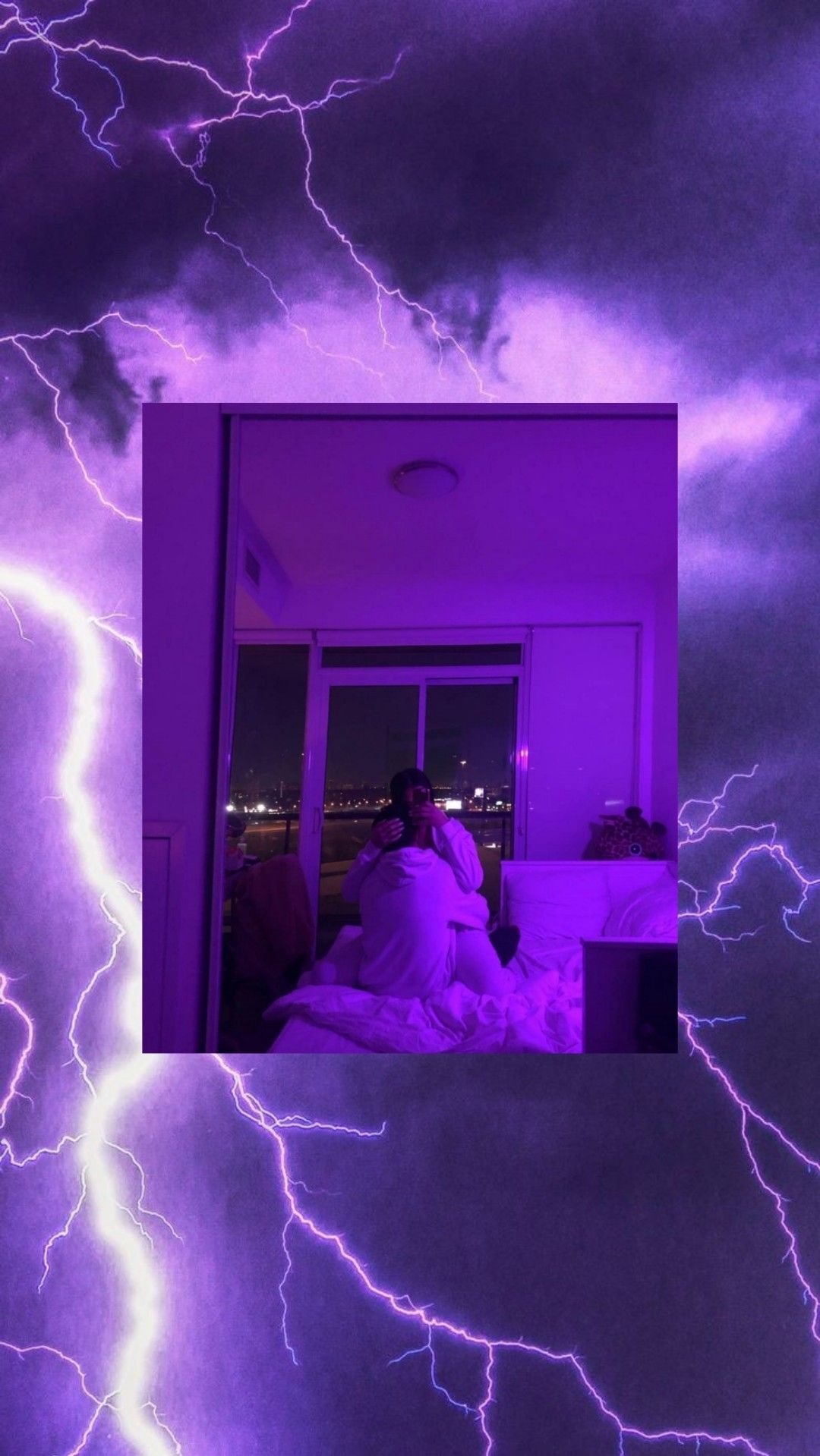 Purple lightning HD wallpapers  Pxfuel