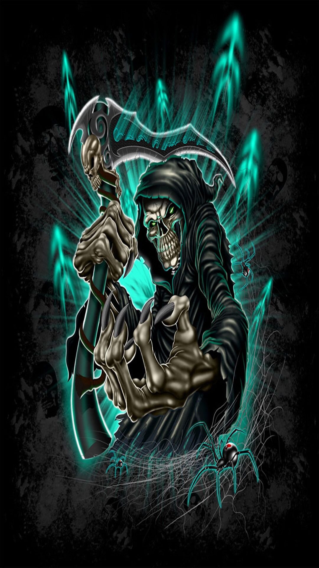 scary grim reaper wallpaper