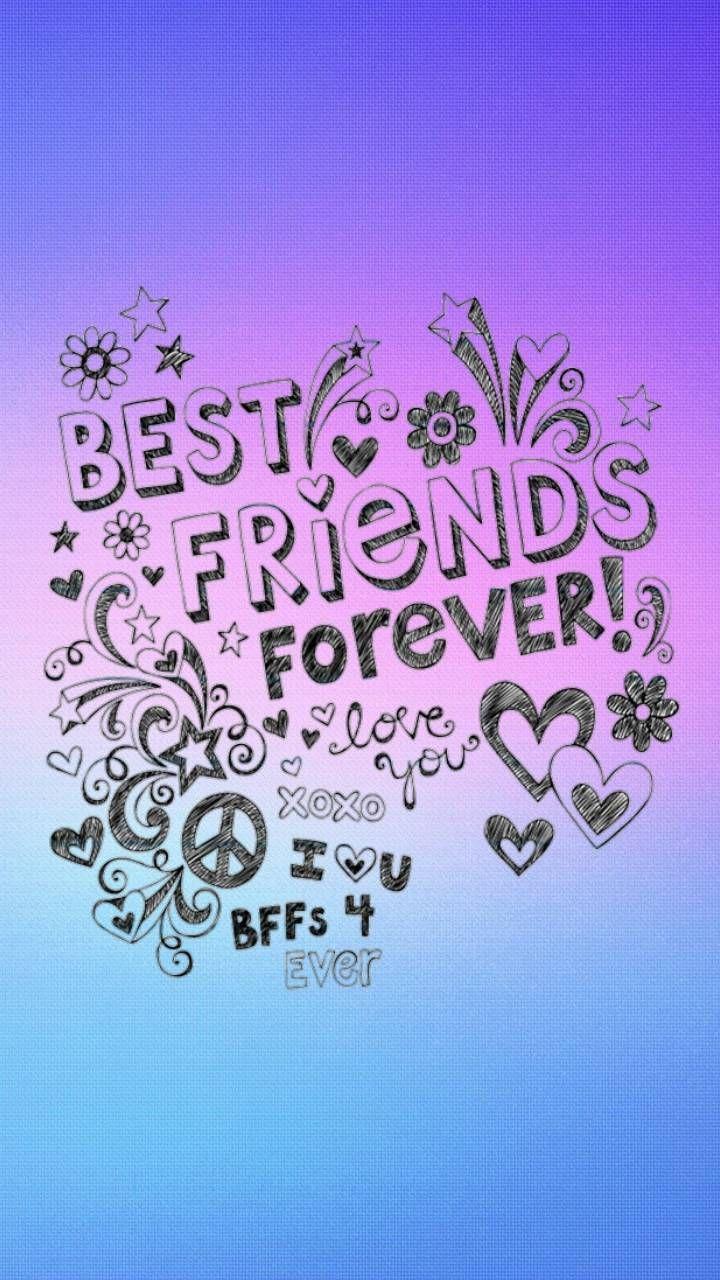 Best Friends Forever Wallpaper Download Mobcup 