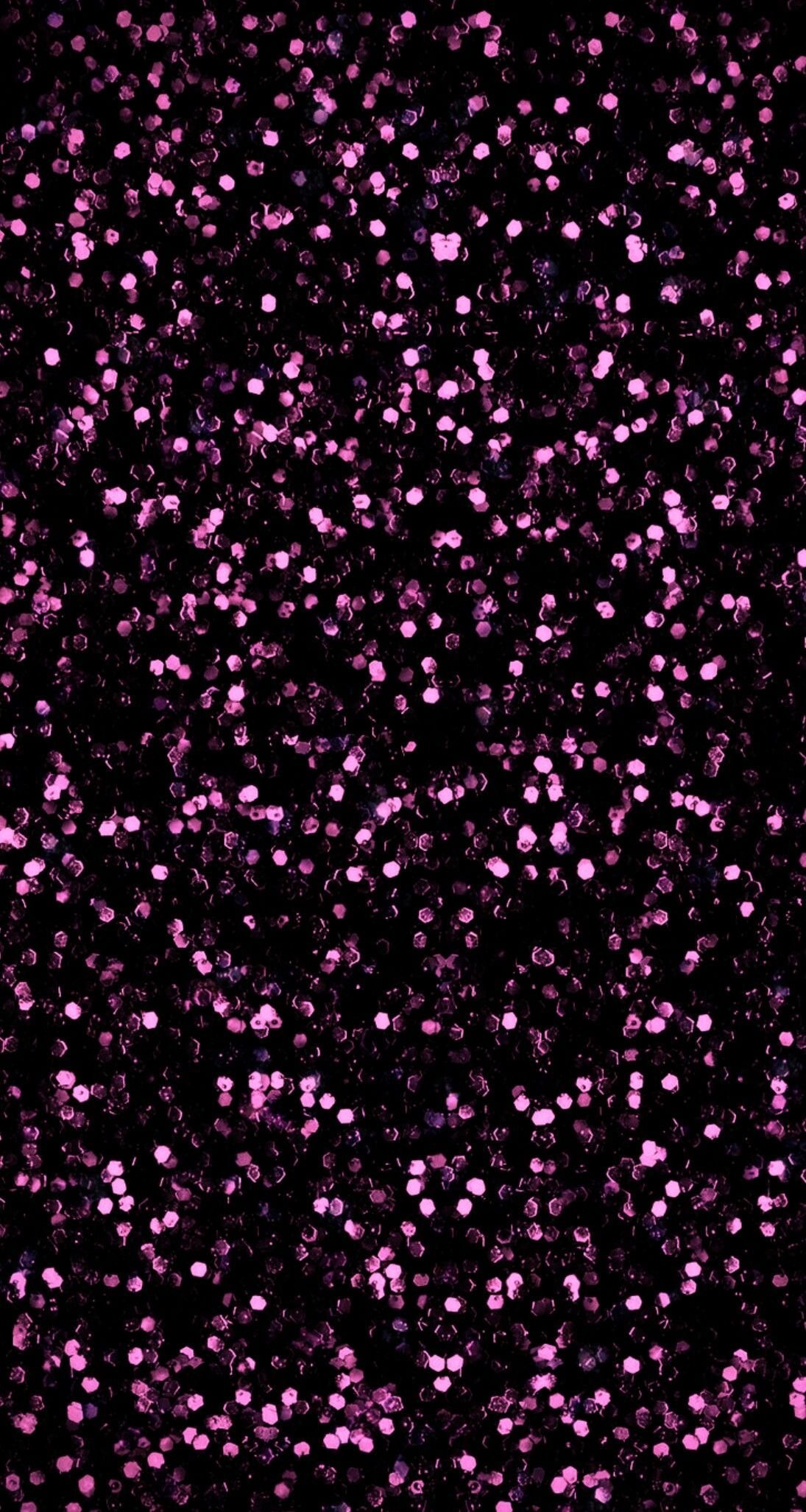 black and pink glitter background