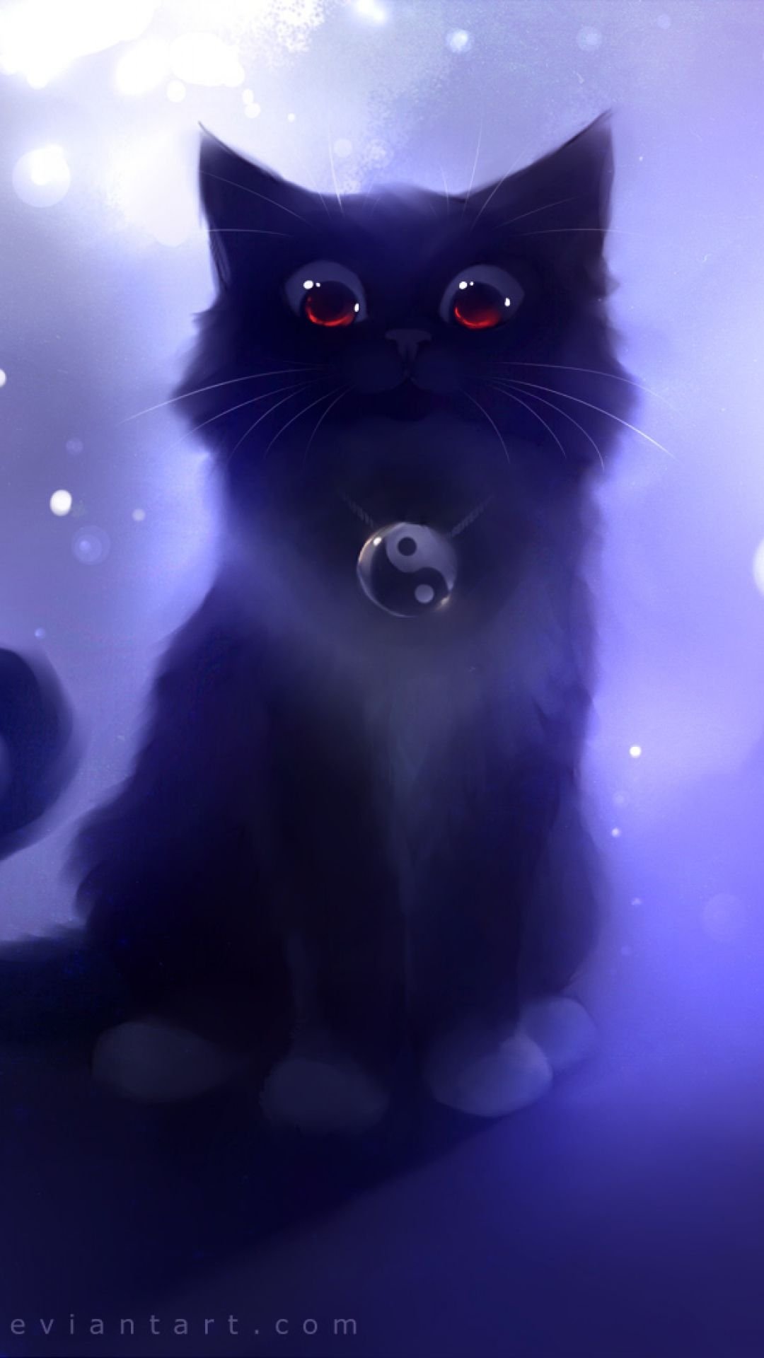 Cute anime cat Wallpapers Download | MobCup