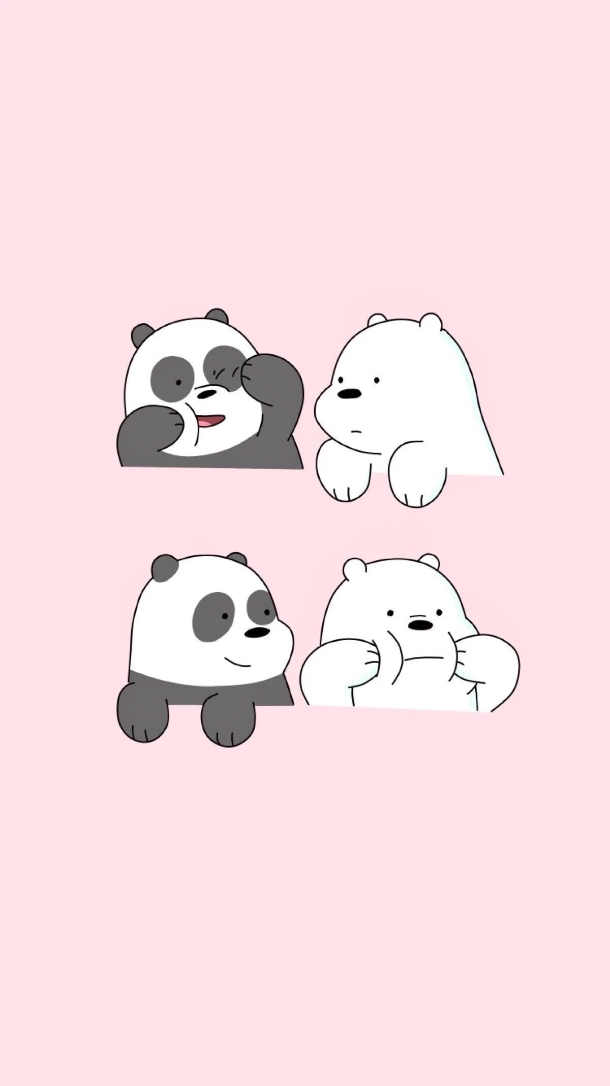 Cute Kawaii Panda Wallpaper Download  MobCup