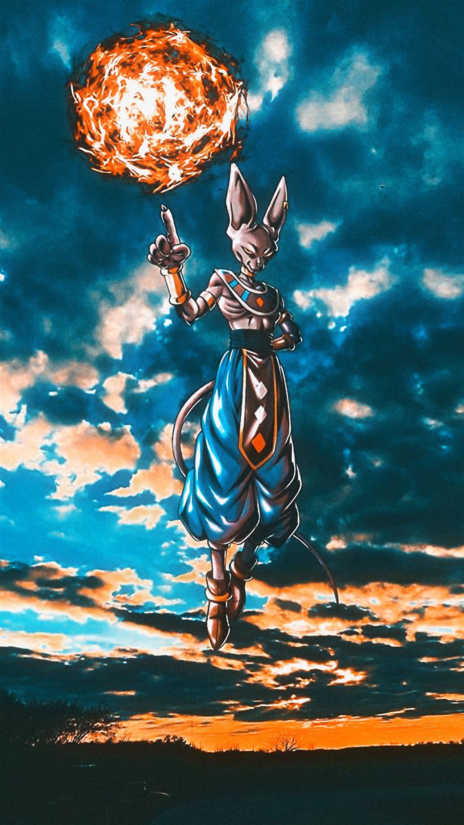 All hail the God Of Destruction Lord Beerus! Shoutout to you players :  r/dragonballfighterz