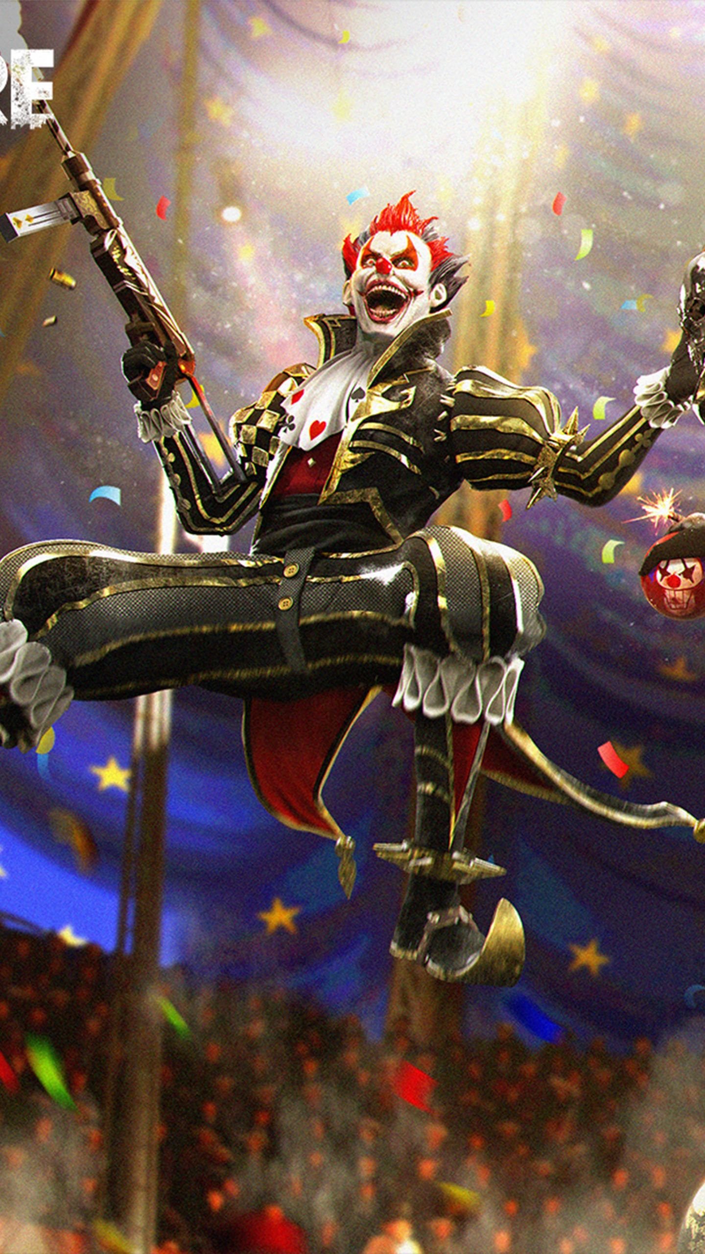 Premium AI Image | creepy scary clown for halloween night