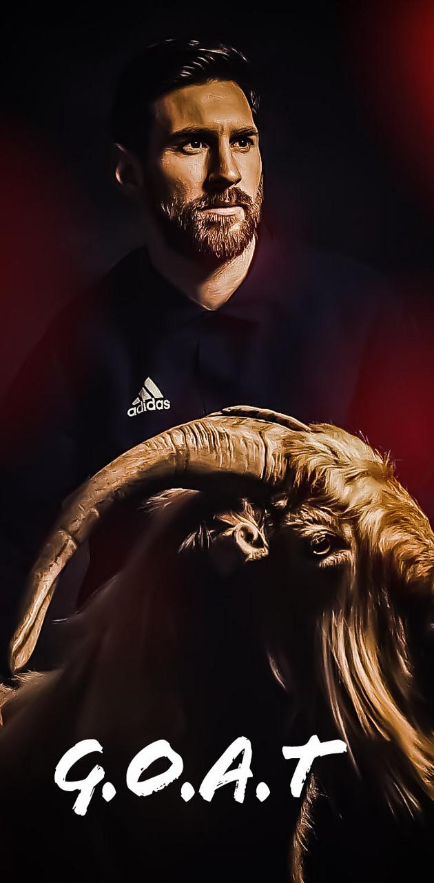 Messi goat fanart Wallpapers Download | MobCup