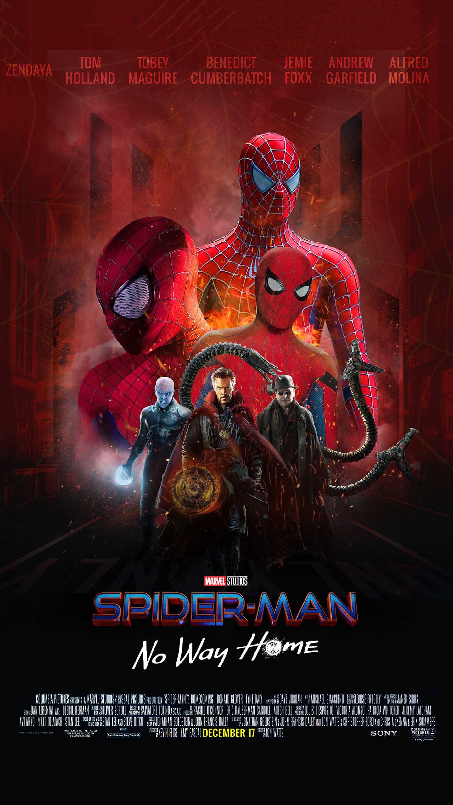 Spider man no way home poster