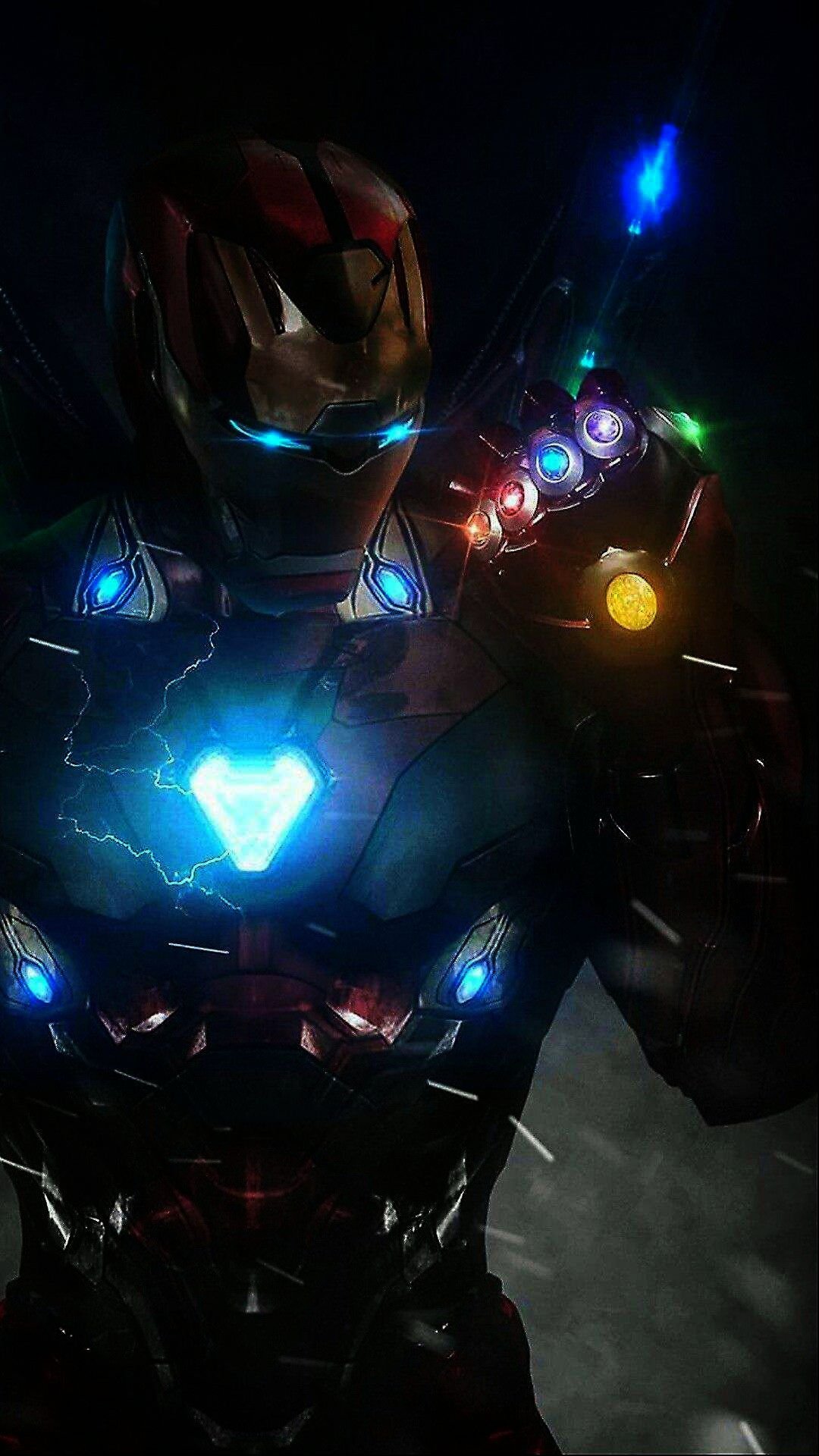 Thanos Wallpaper 4K, Infinity Gauntlet