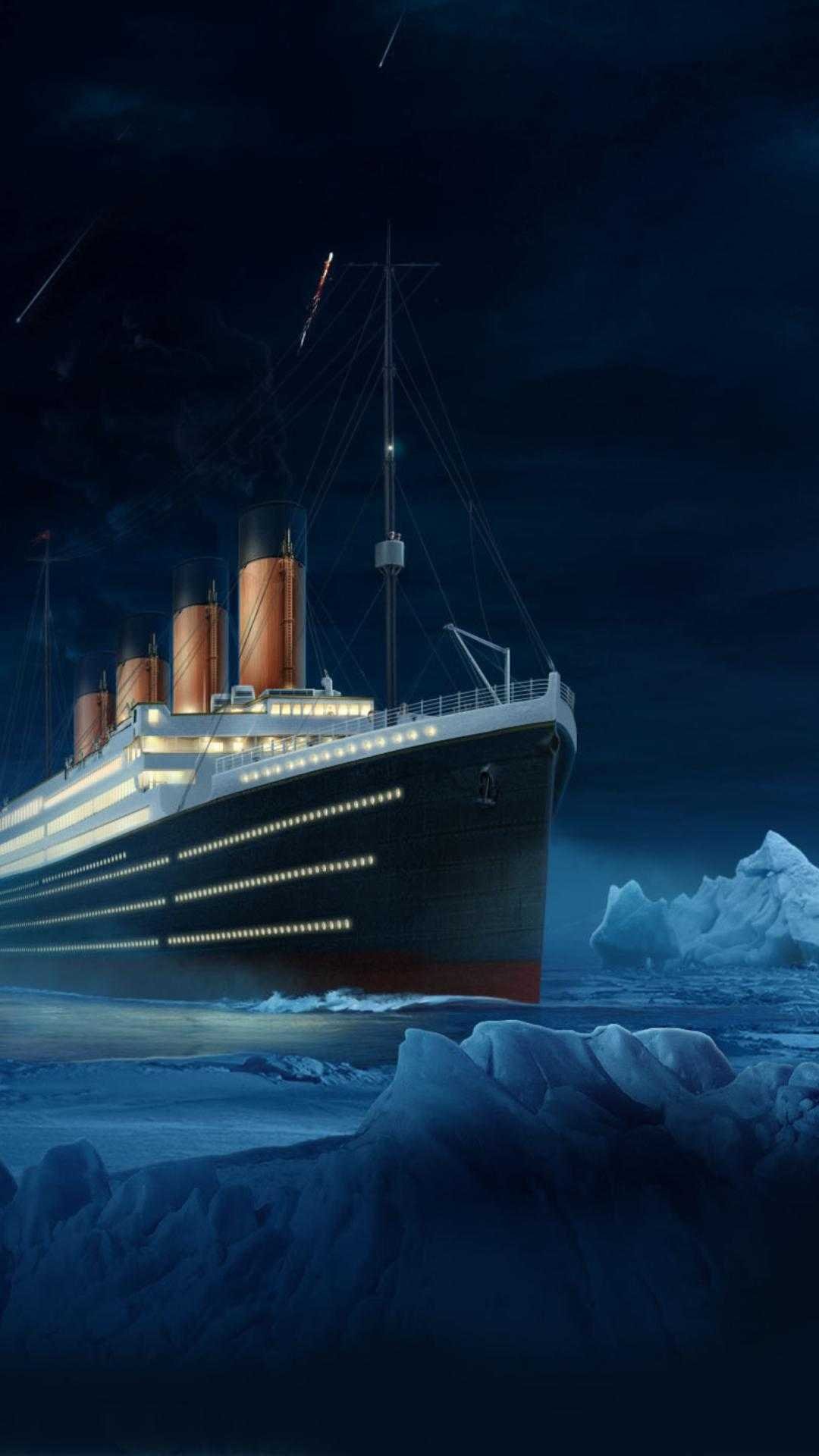 Titanic sinking Wallpapers Download | MobCup