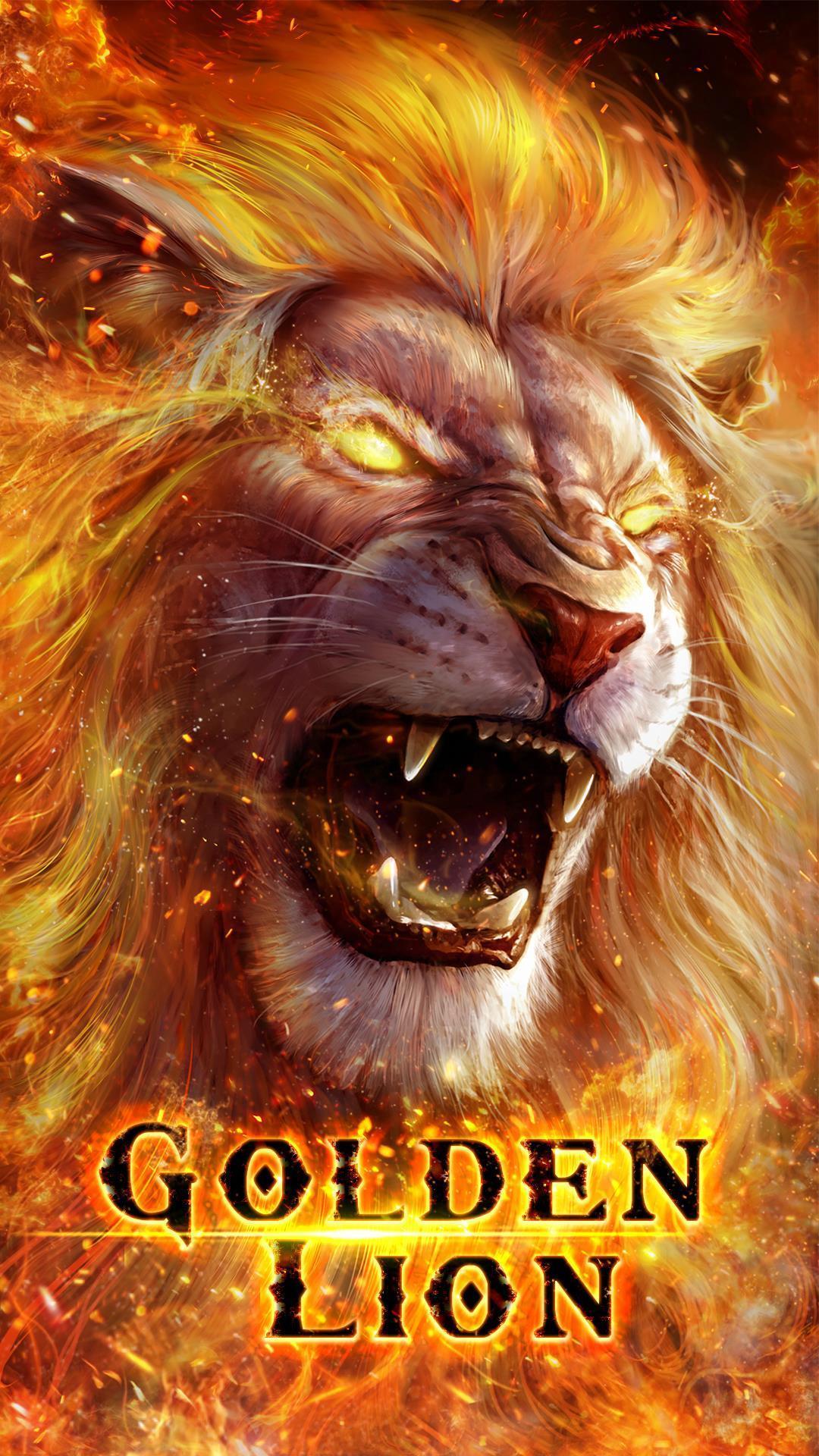 HD golden lion wallpapers