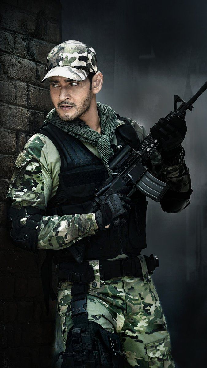 Mahesh Babu In Army Uniform Wallpaper Download | MobCup