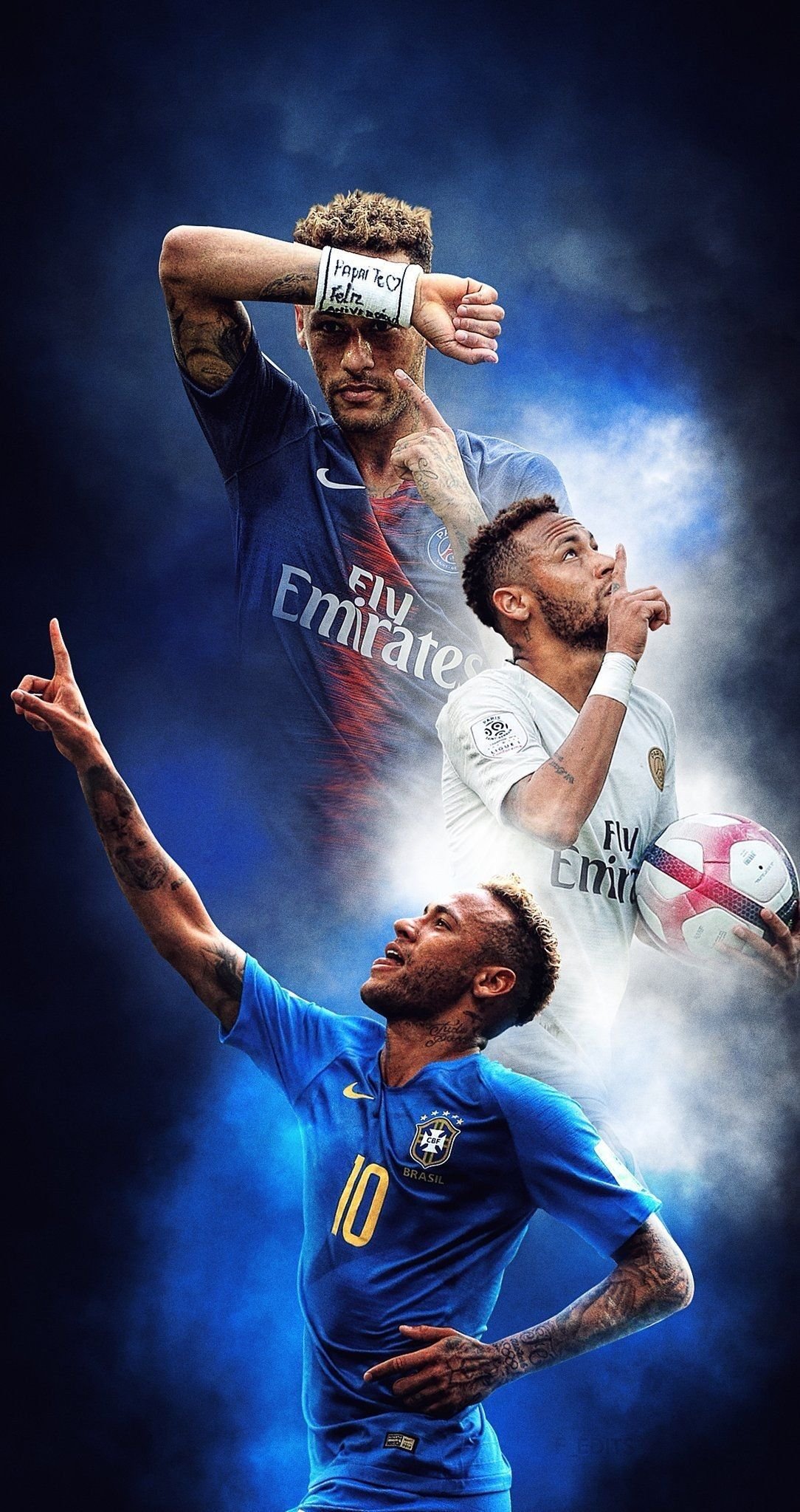 Mohammed Gfx - Neymar jr | wallpaper | lockscreen ⚽💙 | One of the next  fans asked Lewandowski for orders | #wallpaper #Ney | #PSG 💯🔥 | Facebook