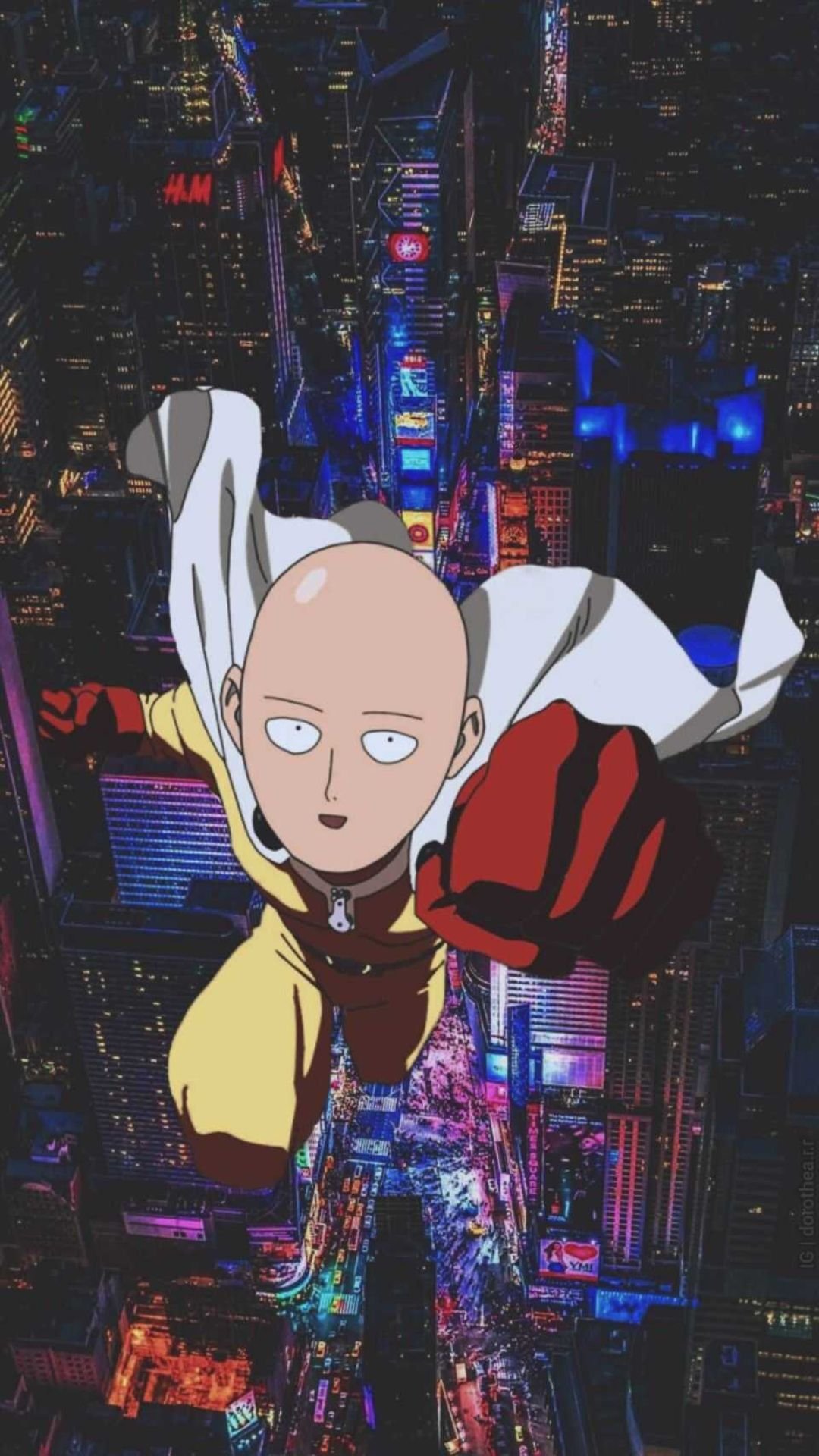 One punch background, I made for my pc wallpaper. How did I do? :  r/OnePunchMan