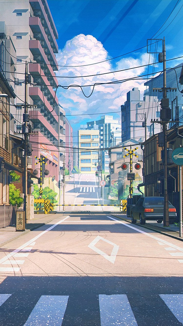 Anime Street, Cozy : r/aiArt