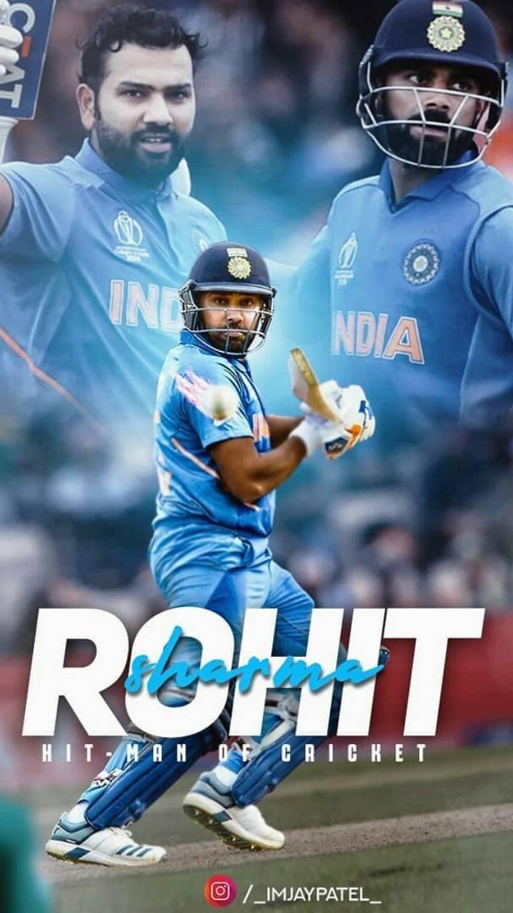 Rohit Sharma Indian Cricketer Wallpaper Download | MobCup