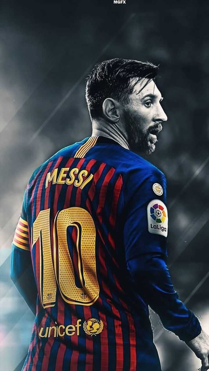 Jersey no 10 Lionel Messi Wallpaper Download | MobCup