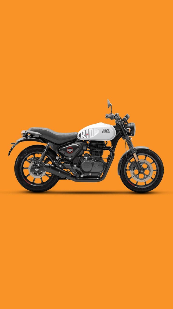 Royal Enfield Hunter 350 Wallpaper Download | MobCup