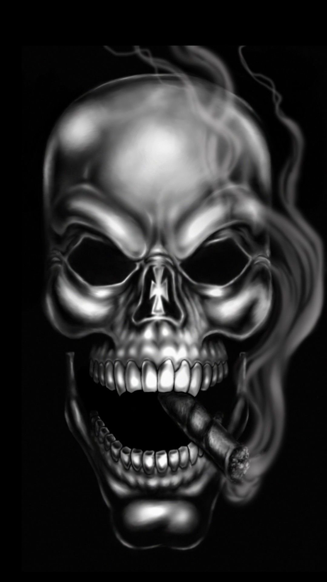 Smoking Skull - Cover Art Market