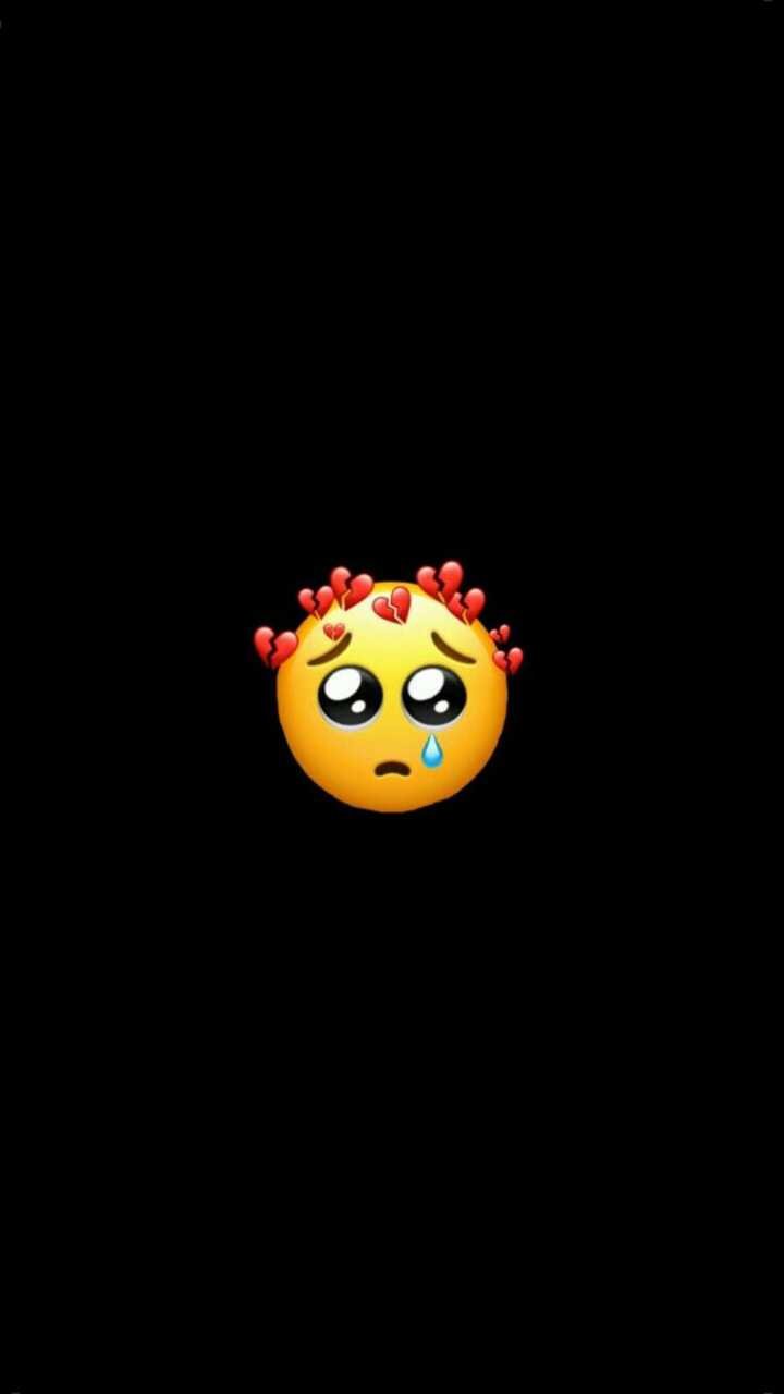 Sad Emoji - Broken Heart Wallpaper Download | MobCup