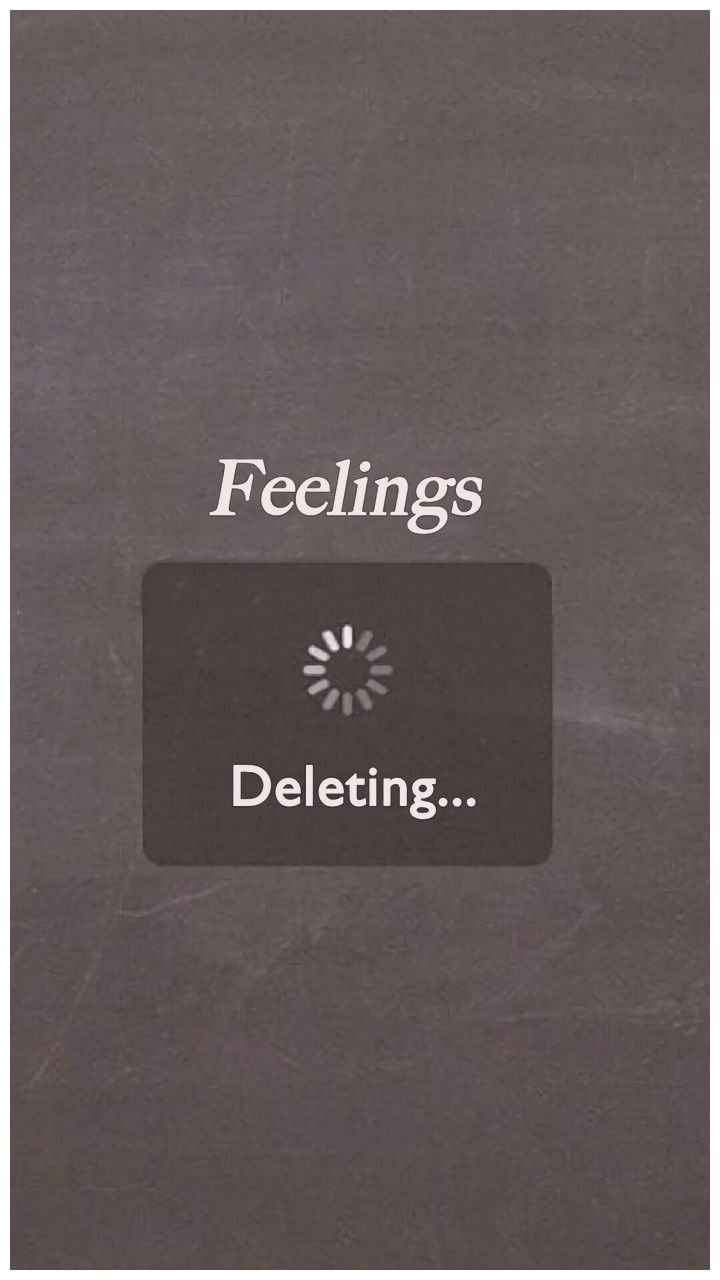 Deleting Feelings black delete love HD phone wallpaper  Peakpx