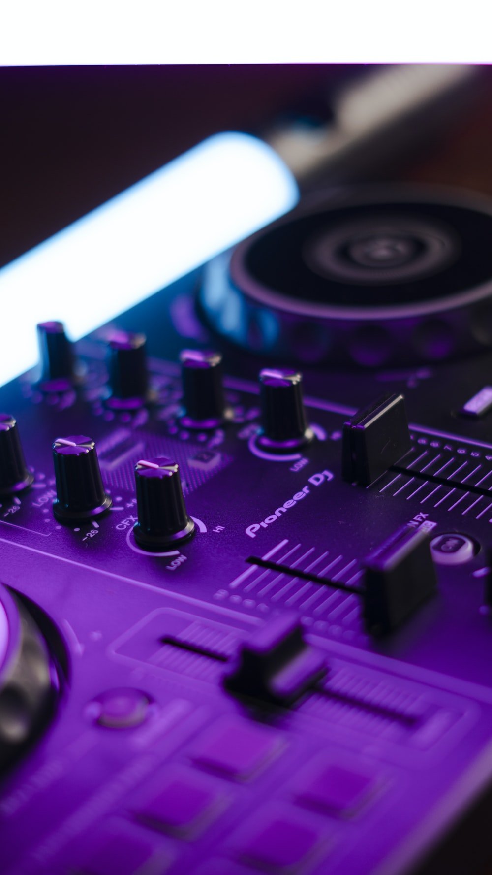 Dj Playing Music At Mixer Closeup Stock Photo  Download Image Now  DJ  Turntable Party  Social Event  iStock