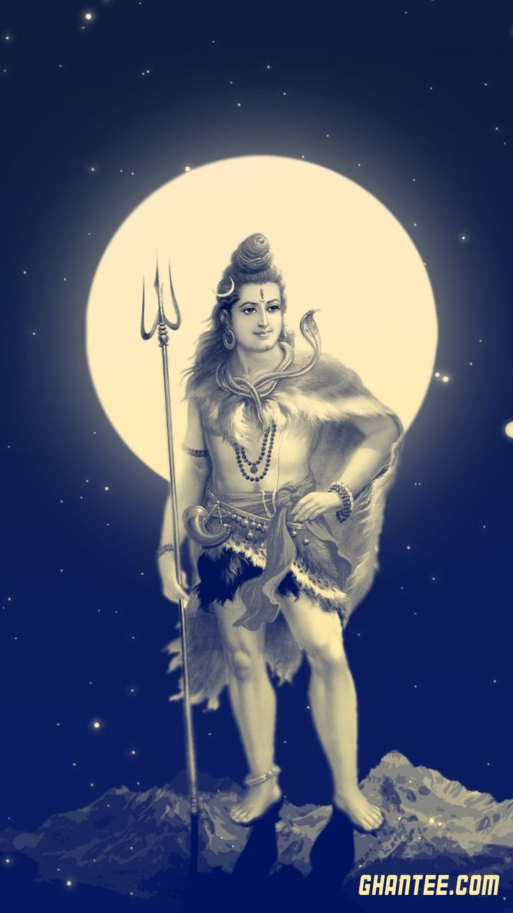Lord Shiva God Wallpaper for iPhone 11