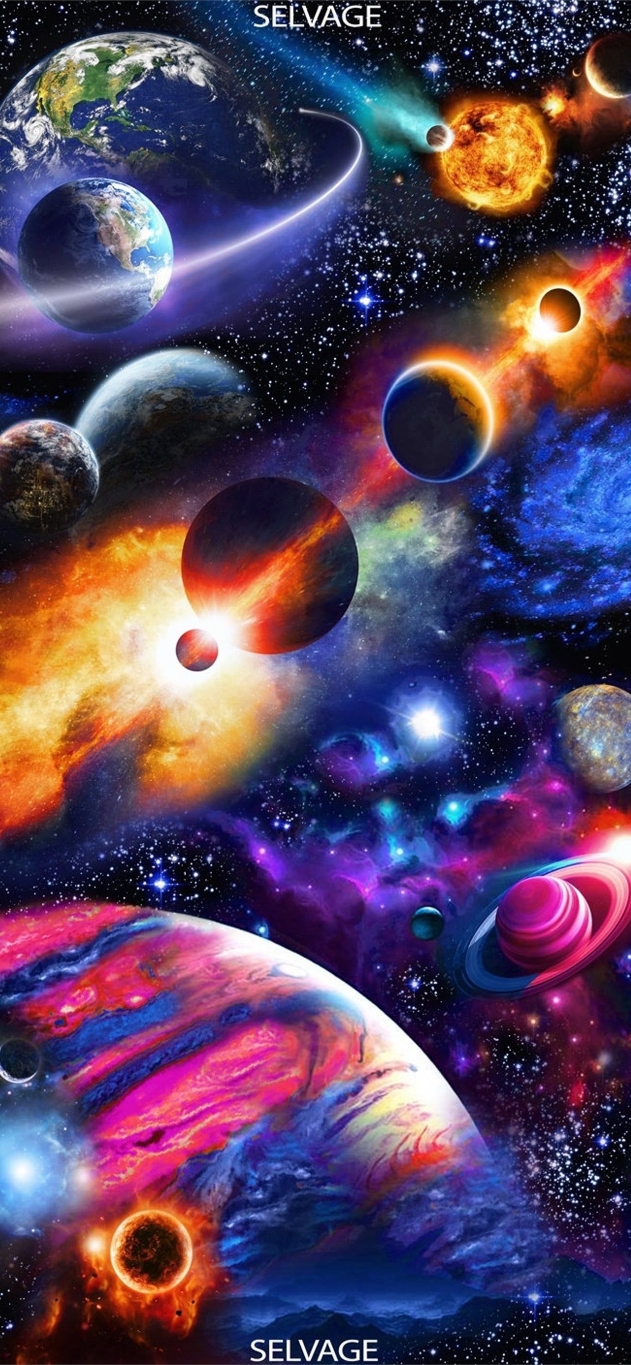 Aesthetic Galaxy Planets Wallpaper Download | MobCup