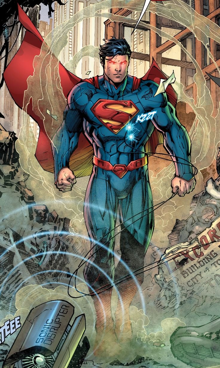 Animated Comic Superman