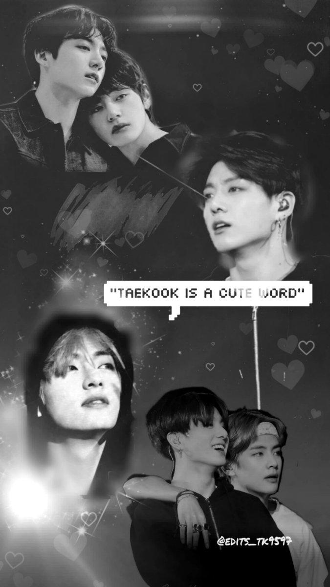 Black Aesthetic Taekook Wallpaper Download | MobCup