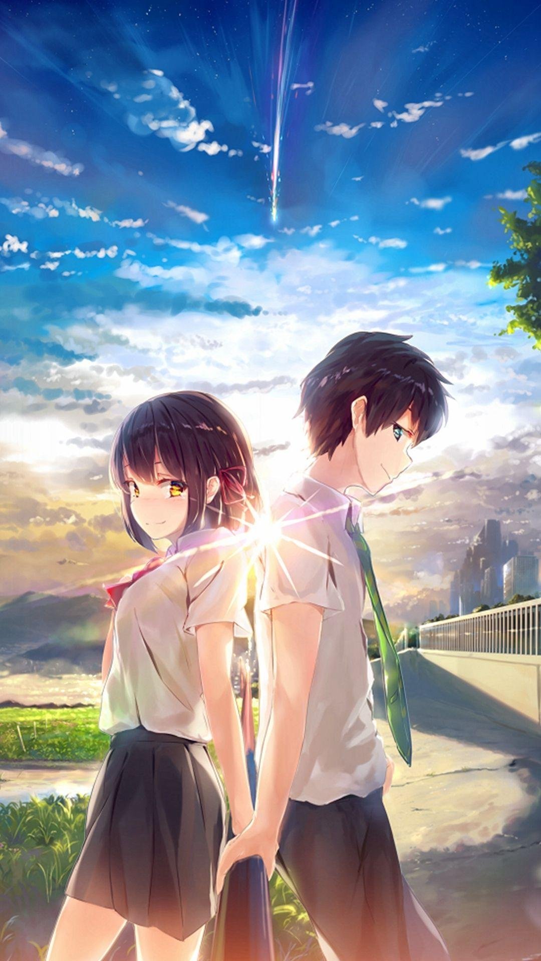 Your Name Couple Wallpaper Download Mobcup