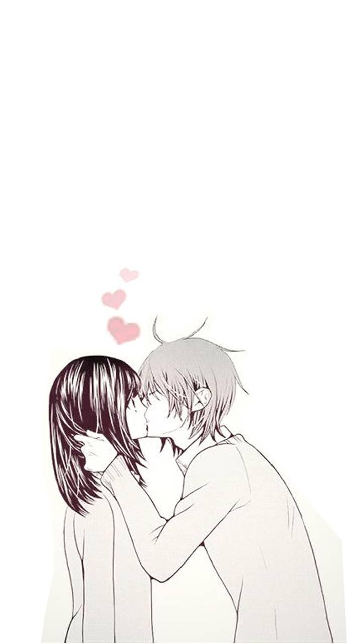 anime kiss  Anime Drawing Fan Art 22357165  Fanpop