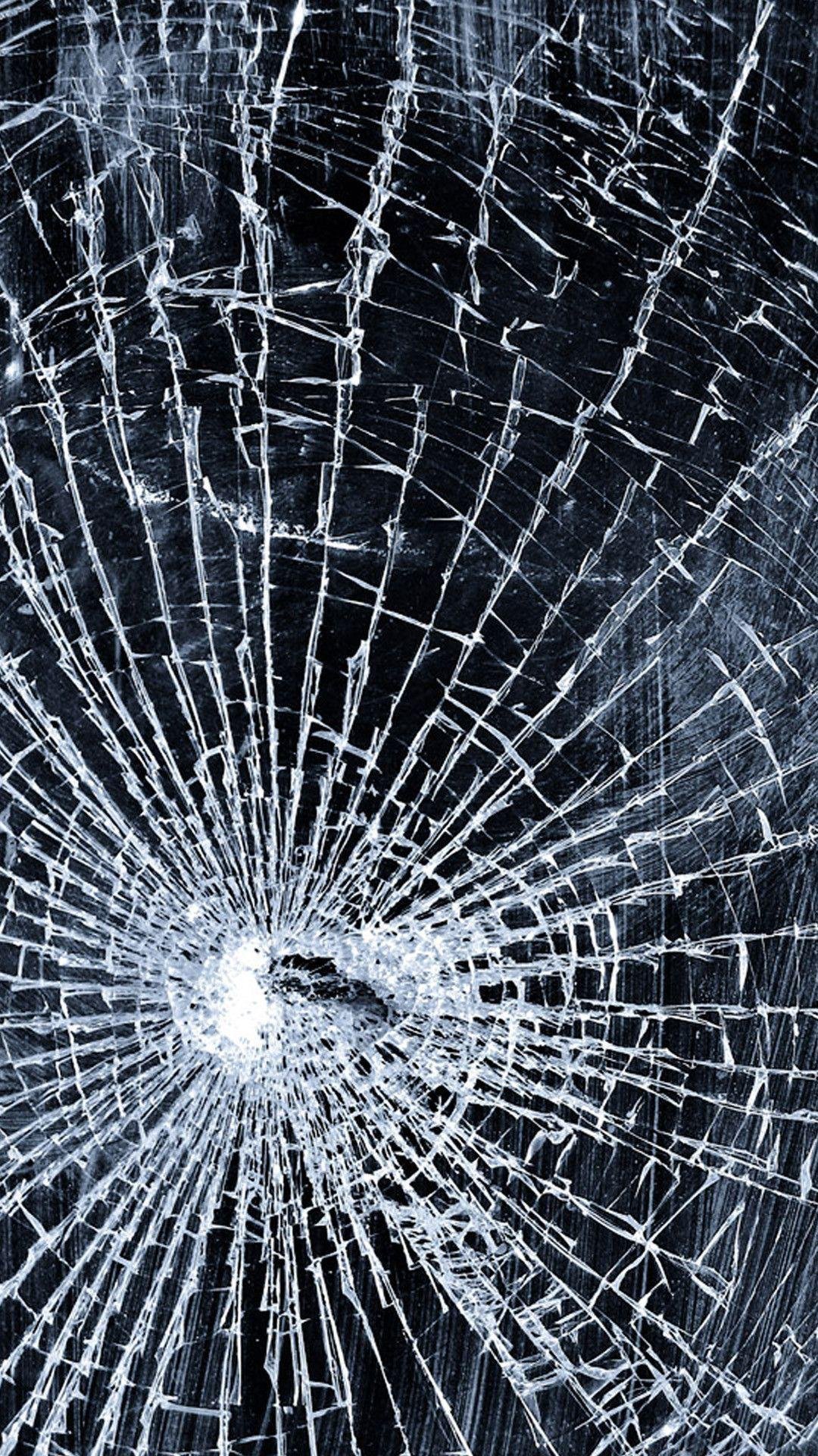 cracked glass wallpaper iphone